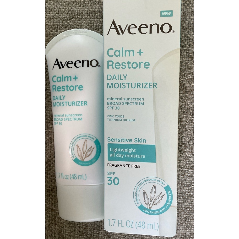 1.7oz Calm + Restore Sunscreen Broad Spectrum SPF 30 for Sensitive Skin 04/2026